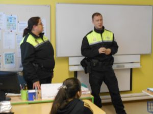 přednášející policisté