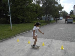 jízda na skateboardu